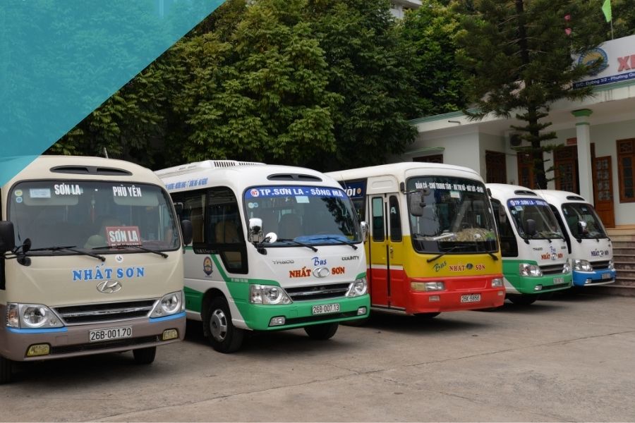 Bến xe Sơn La: Tuyến điện thoại, xe buýt, taxi, xe khách