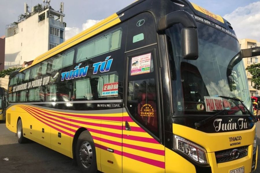 Nhà xe Tuấn Tú Ninh Thuận cung cấp số điện thoại và thông tin giờ khởi hành