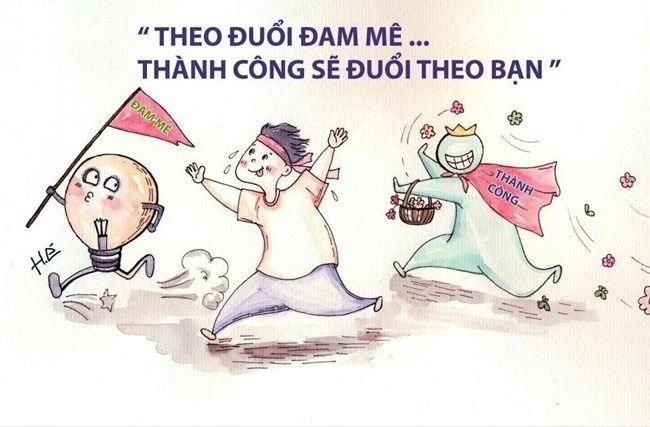 đam mê là động lực lớn nhất để tập trung