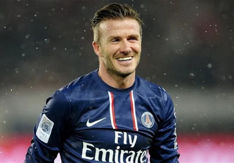 David Beckham trong màu áo PSG